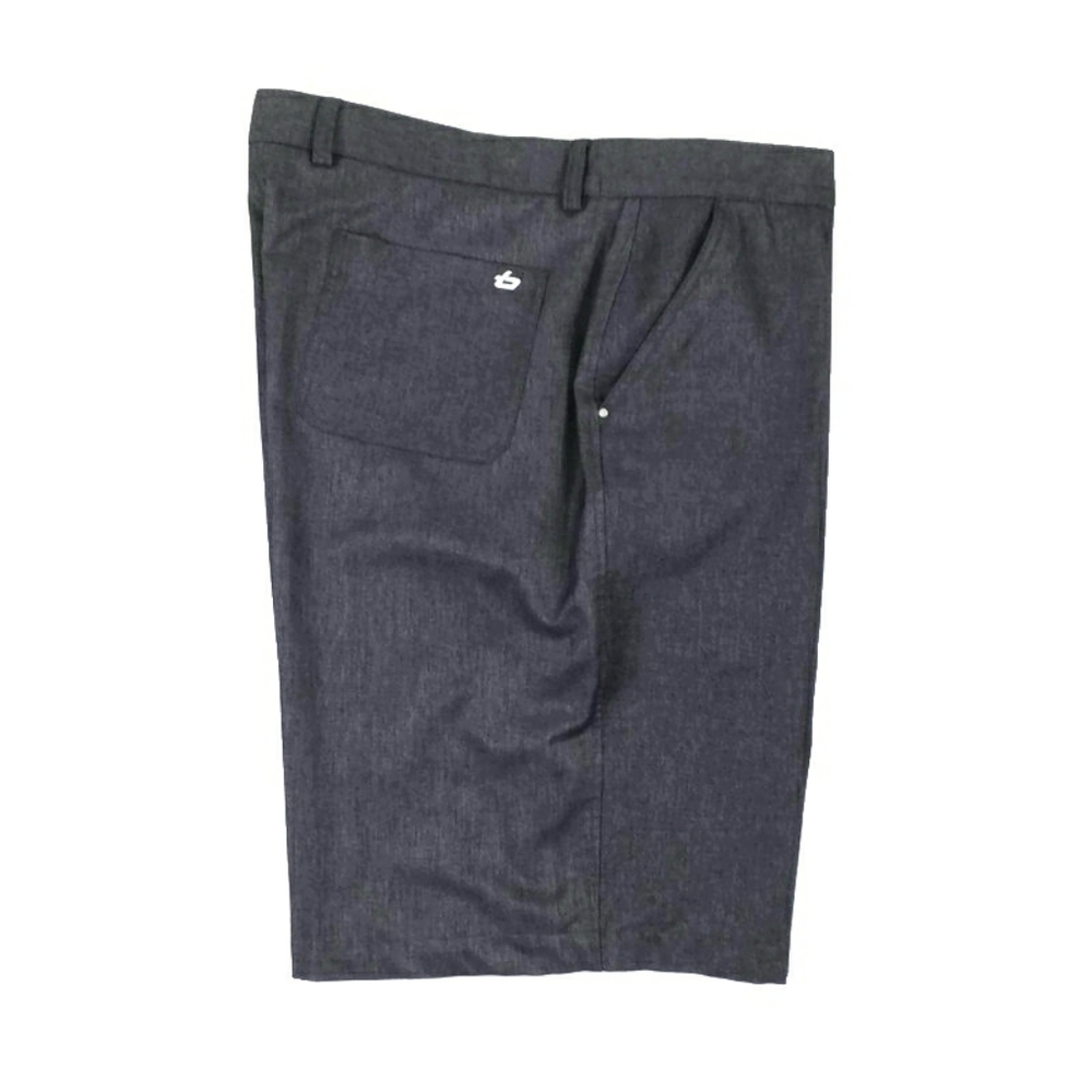 Bolle Tech Charcoal Gray Flat Front Stretch Golf Shorts Mens Size 42